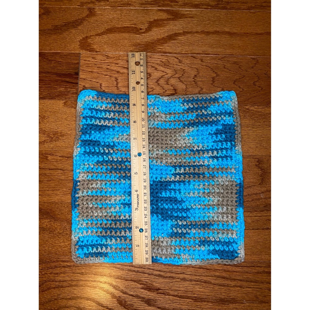 Set of 3 Handmade Crochet Washcloths - Picture 4 of 4